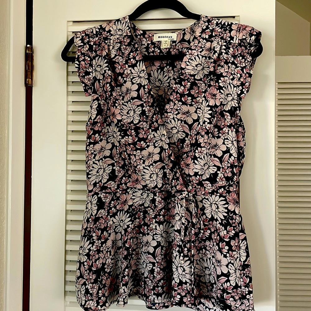 Floral Sleeveless Top